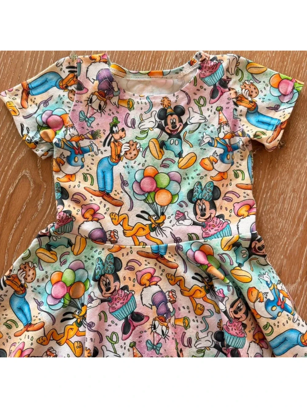 Sugar and Stripes Boutique Disney Birthday Party Dress